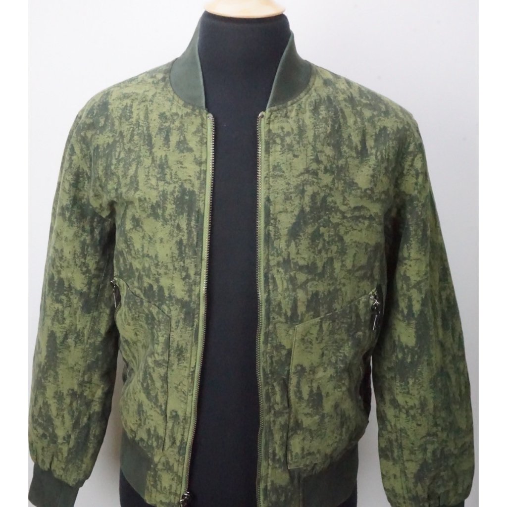 John Varvatos Moss Tanner Rib Collar Bomber Jacket Sz 38 Brand New